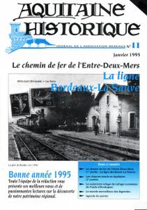 Couverture de  N°011 janvier 1995